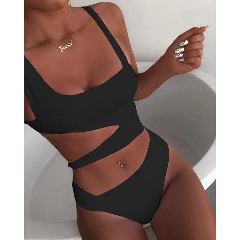 Nuvéra Sculpt Swim - vue dos coloris Noir