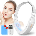 V-Face Shaping Massager Électrique, Appareil anti Rides Visage, Appareil Raffermissant Visage, Lifting Visage Massage, 6 Modes Double Appareil anti Rides Visage Avec Télécommande