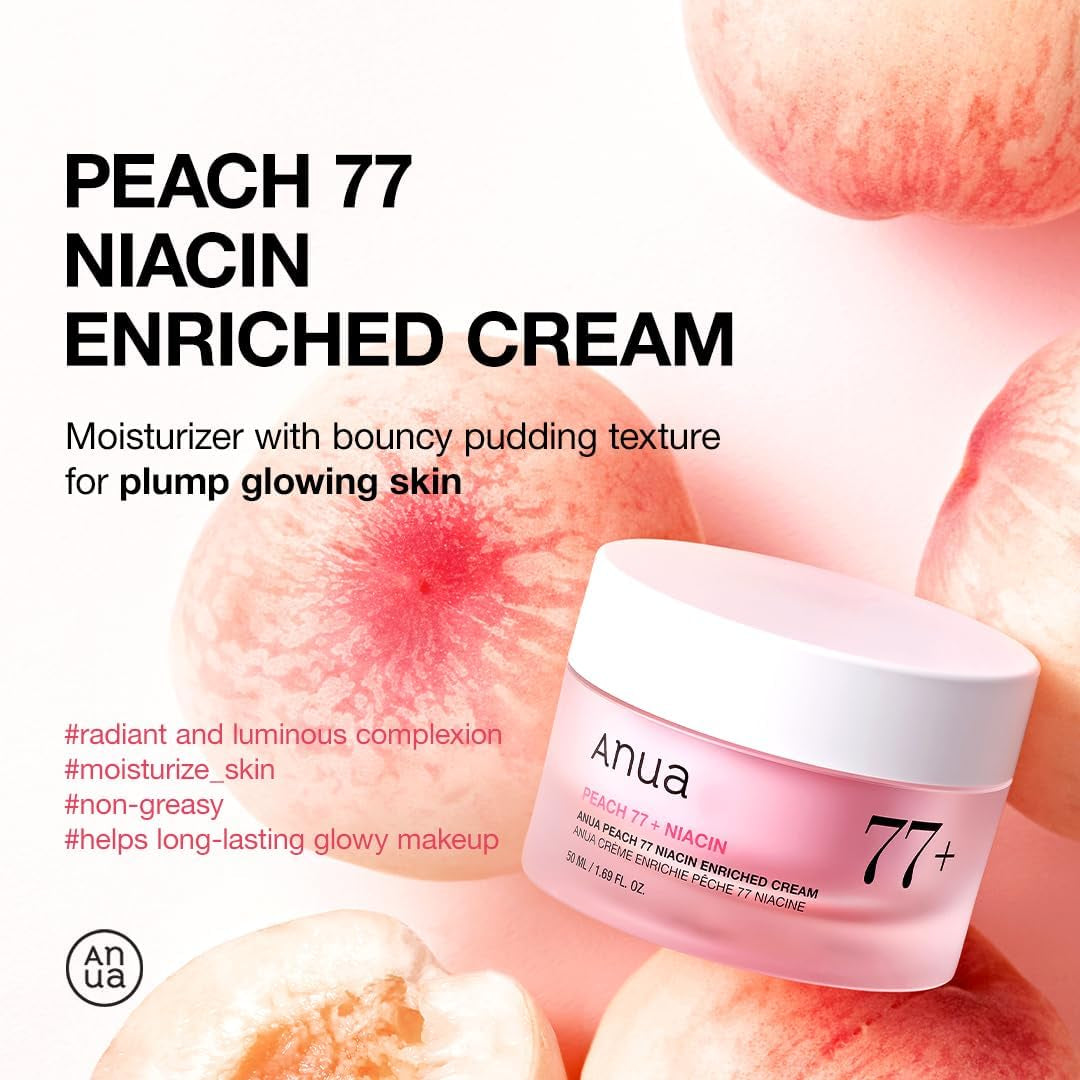 Peach 77% Niacin Enriched Cream (50 Ml)
