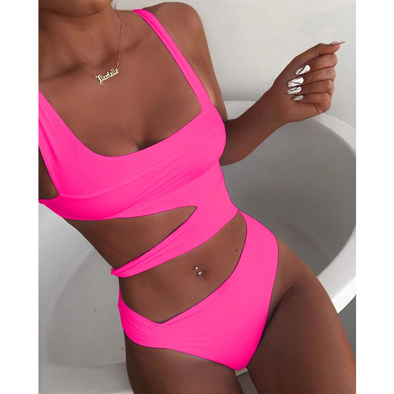 Nuvéra Sculpt Swim - détail coloris Rose