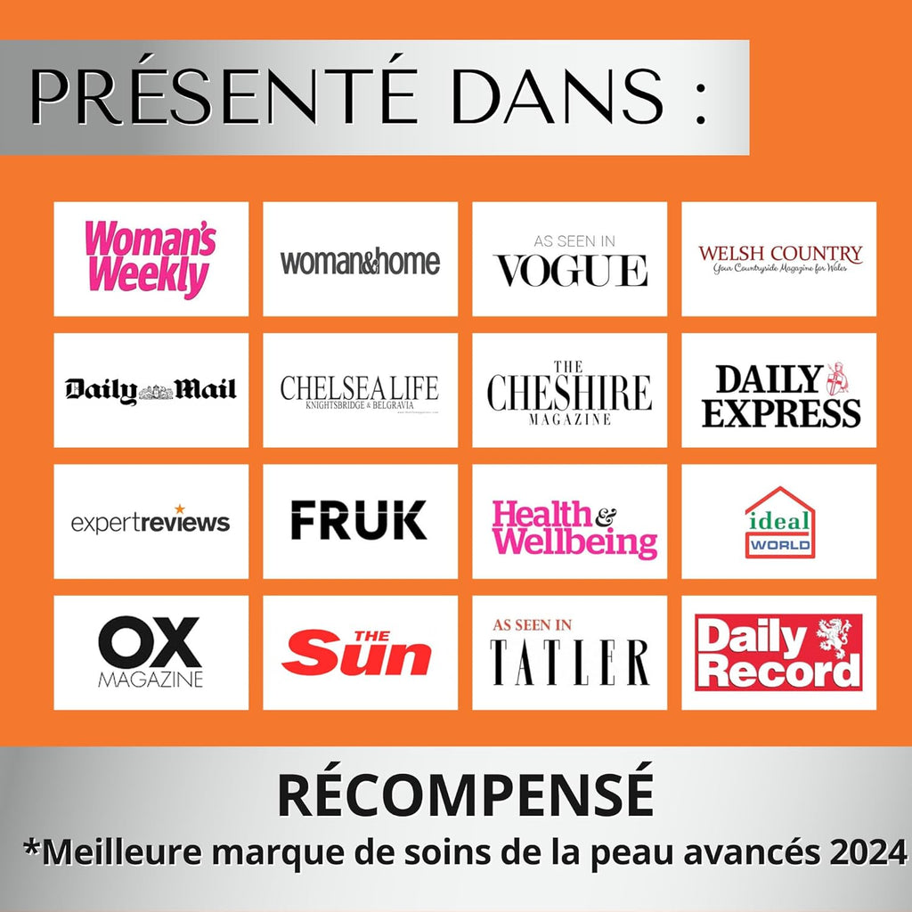 SERUM VISAGE VITAMINE C 20% Avec Acide Hyaluronique & Niacinamide – Dark Spot Correcting Glow Serum Hydratant – anti Ride, anti Taches Brunes – Soin Visage Femme Et Homme De