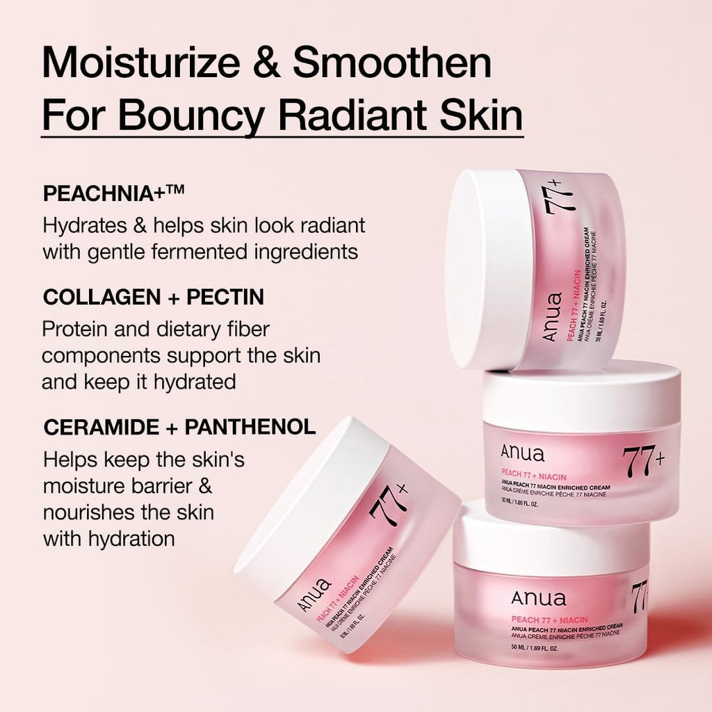 Peach 77% Niacin Enriched Cream (50 Ml)